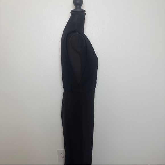 Reformation x Laura Harrier Velda Black Maxi Dress NWT Size 6 - Picture 4 of 9